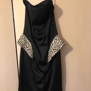 Black cocktail dress from Lebanon